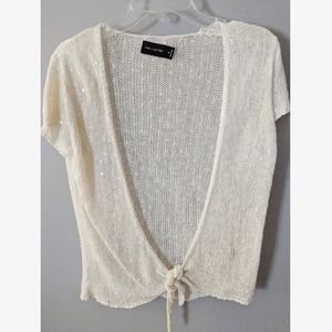 Short Sleeve Cardigan/Cover up/ Top